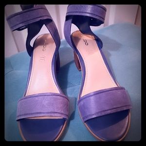 Aldo Chunky Heel Sandal